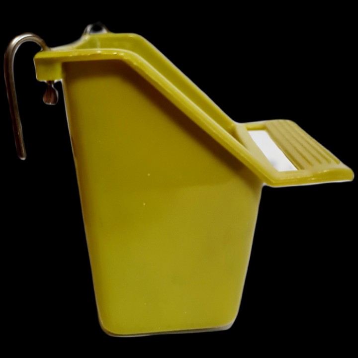 ZOLUX Karmidełko z żerdką S Zielone