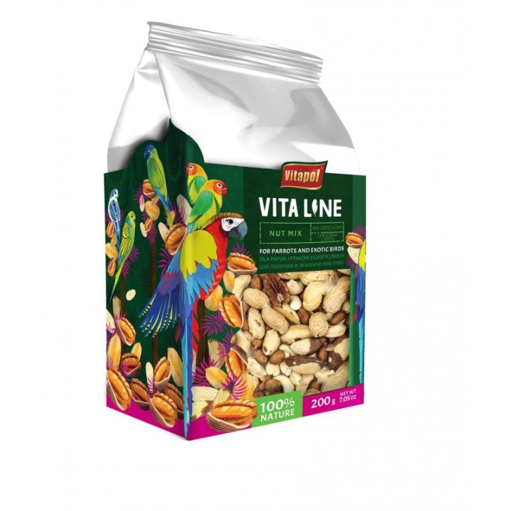 Vitaline Mix orzechowy dla papug 200g