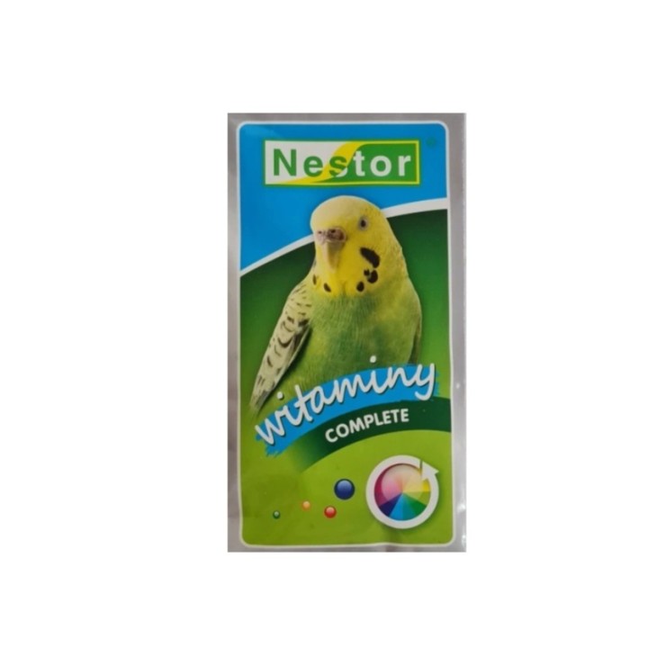 NESTOR Witaminy Complete dla małych papug 20g