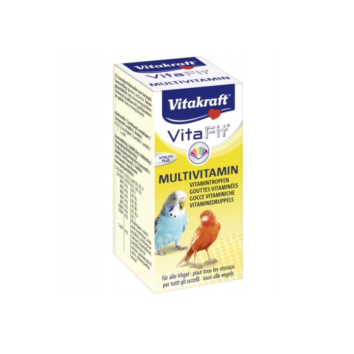 VITAKRAFT Multivitamina dla ptaków 10ml krople