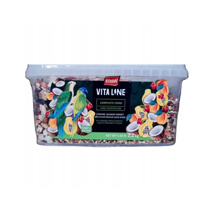 Vitaline Karma dla konur, mnich i innych średnich papug 2,2kg