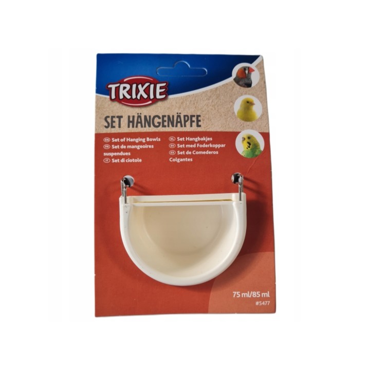 TRIXIE Karmidło-Poidło zawieszane 2szt 75+85ml