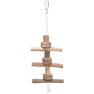 Trixie Drewniana zabawka dla papug ok.35cm