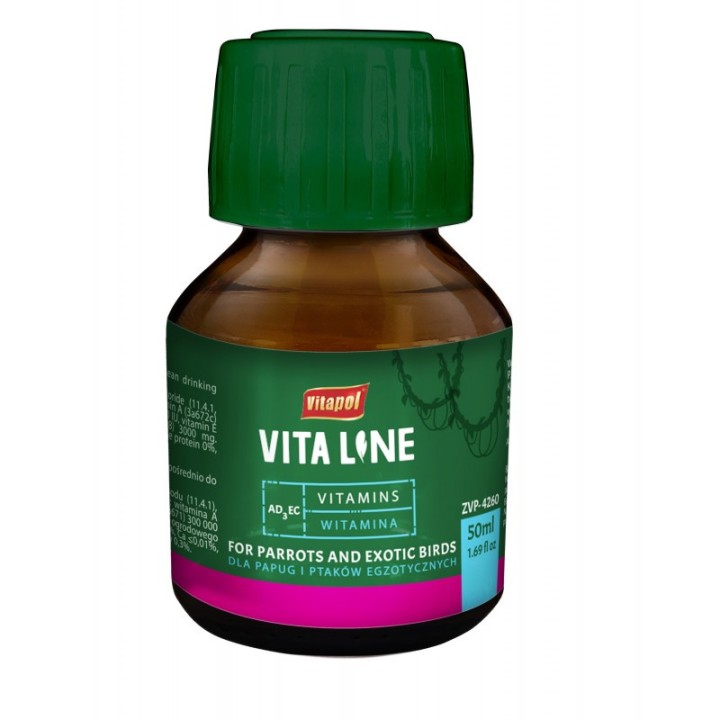 Vitaline AD3EC witaminy dla ptaków 50ml