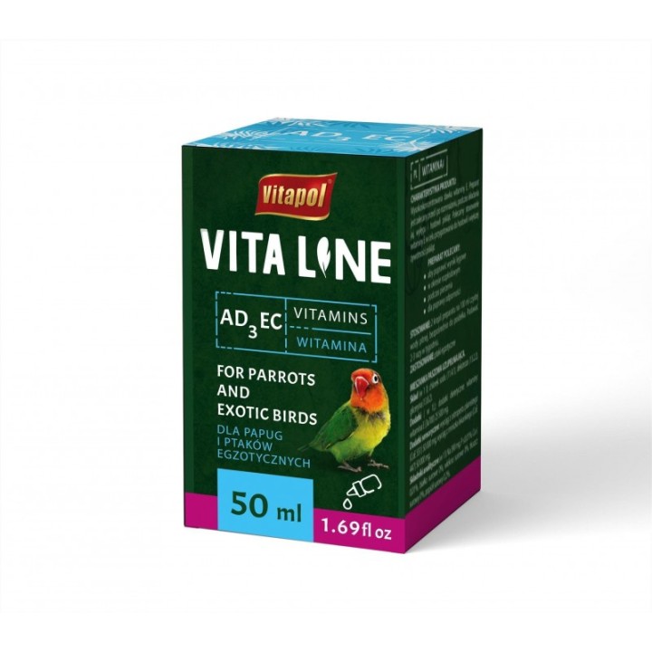Vitaline AD3EC witaminy dla ptaków 50ml