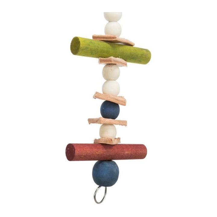 Trixie Sznur z koralikami dla papug, 28 cm