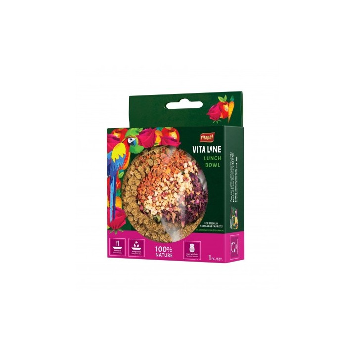 Vitaline Lunch Bowl dla średnich i dużych papug
