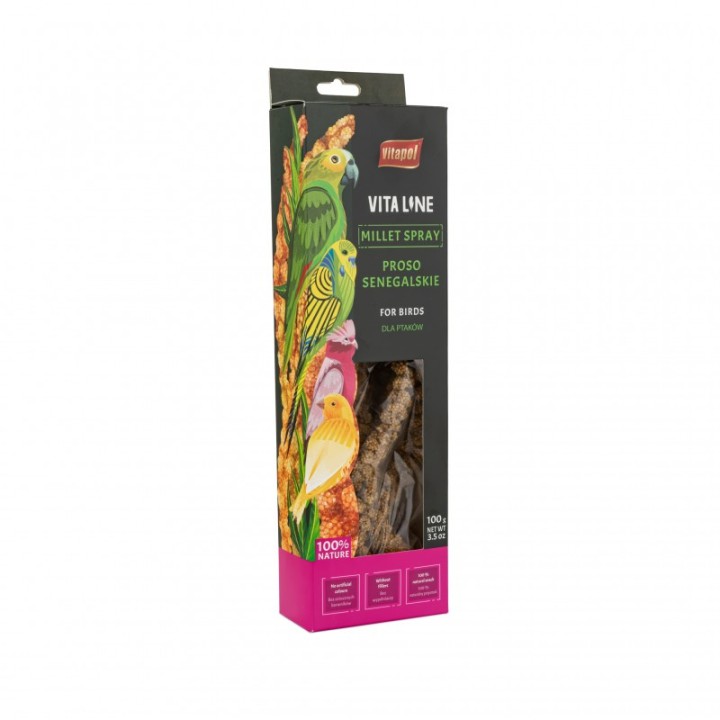 Vitaline Proso senegalskie żółte dla ptaków 100g
