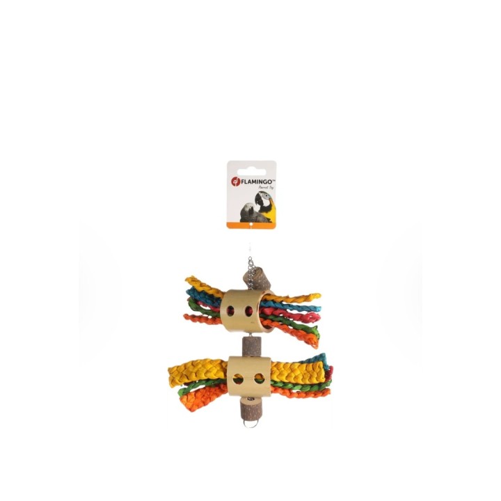 Flamingo Zabawka dla papug Crocy