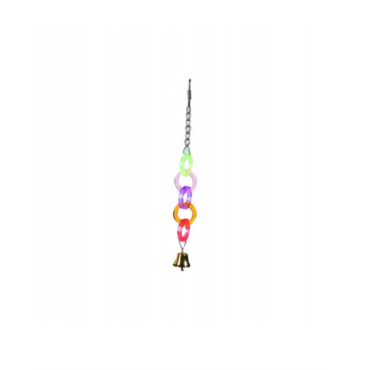 Flamingo Zabawka dla ptaków Akryl mini - mix kształtów - 1szt