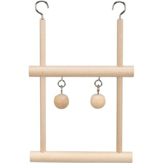 Trixie Huśtawka dla ptaków Trapez z drewnianymi kulkami