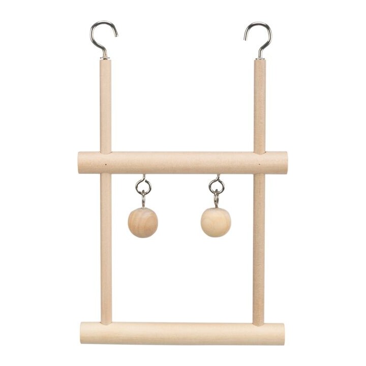 Trixie Huśtawka dla ptaków Trapez z drewnianymi kulkami