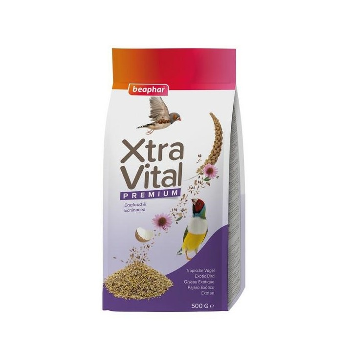 BEAPHAR - XTRA VITAL 500g Premium pokarm dla ptaków egzotycznych