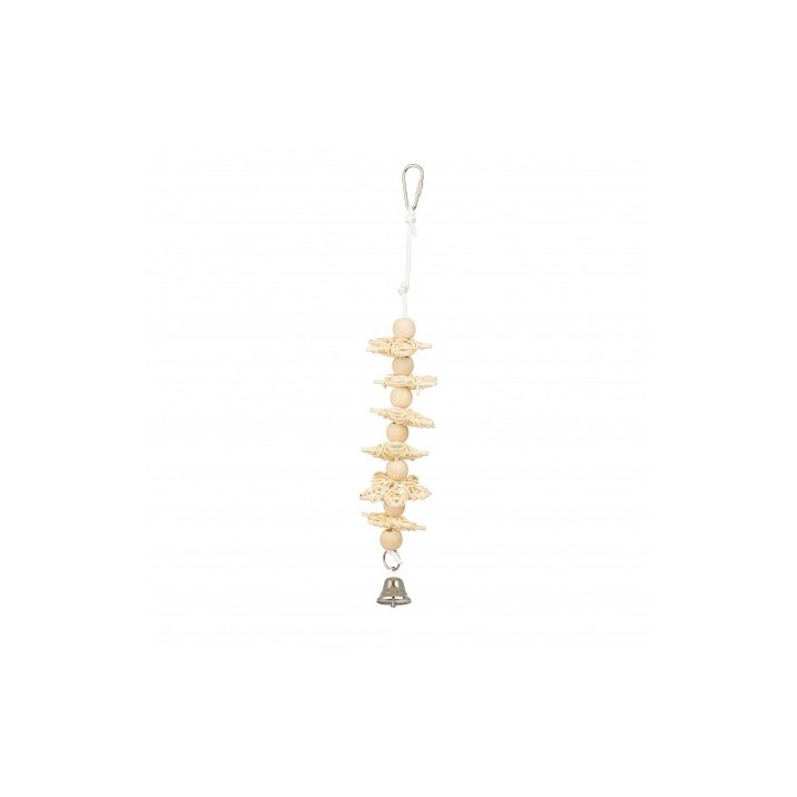 Panama Pet Zabawka dla ptaków gwiazdki/kulki z dzwonkiem