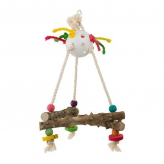 Panama Pet Zabawka dla ptaków, trójkąt z różnościami