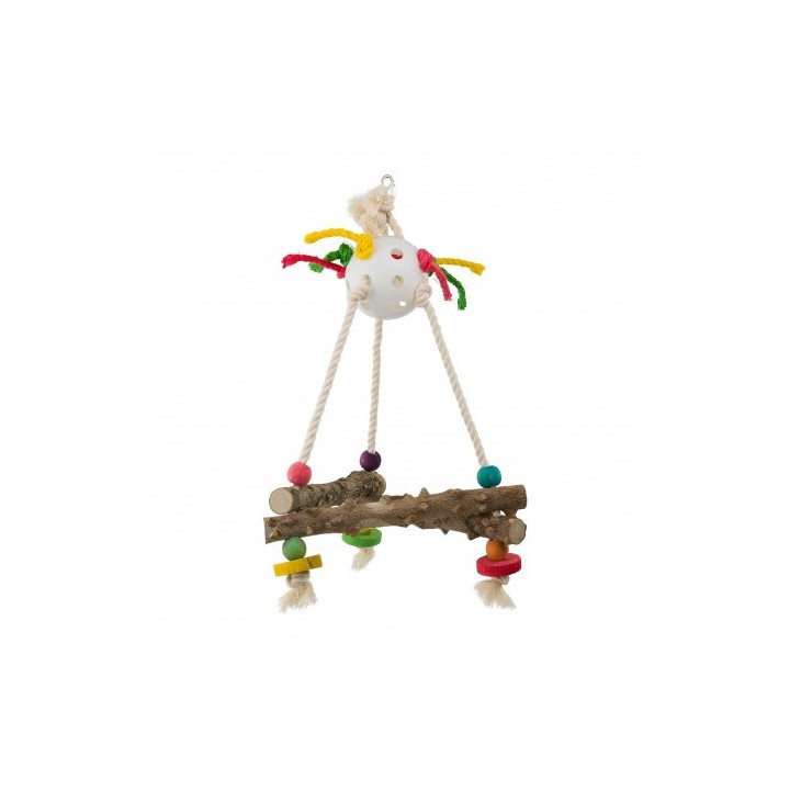 Panama Pet Zabawka dla ptaków, trójkąt z różnościami