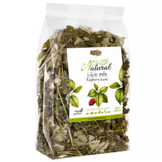 Alegia Natural Liście malin 90g dla papug / gryzoni / królików