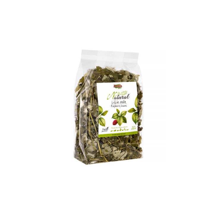 Alegia Natural Liście malin 90g dla papug / gryzoni / królików