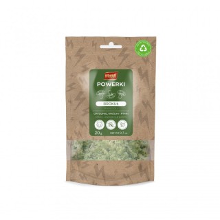 Powerki Brokuł liofilizowany 20g Przysmak dla papug / gryzoni / królików