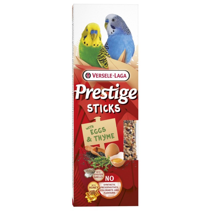 VL-Prestige 60g - kolby z jajkem i tymiankiem dla małych papużek