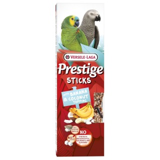VL-Prestige 140g - kolby z posypką z banana i kokosa dla dużych papug