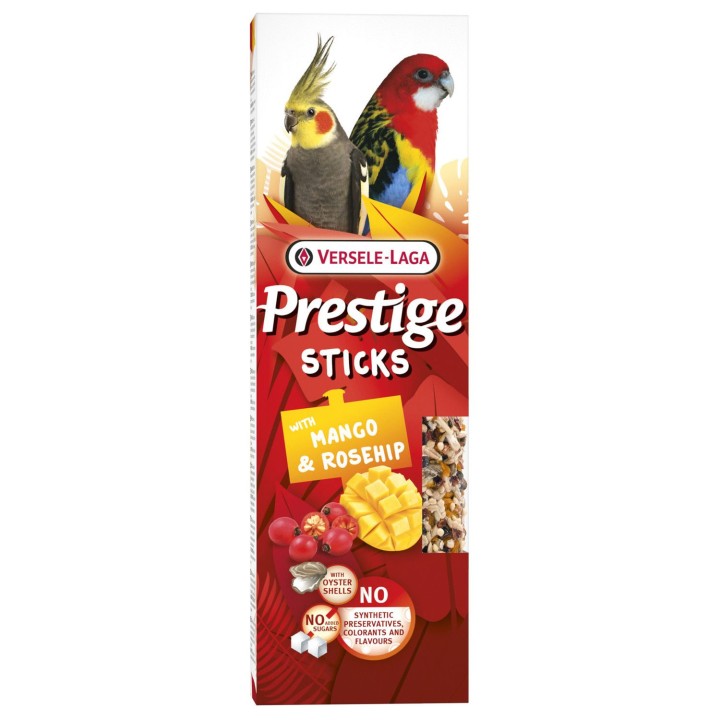VL-Prestige 140g - kolby z mango i dziką różą dla średnich papug