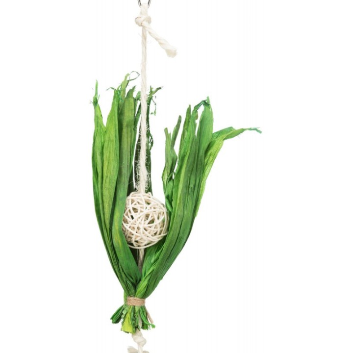 TRIXIE Zabawka dla papug Kokos na linie z sizalu