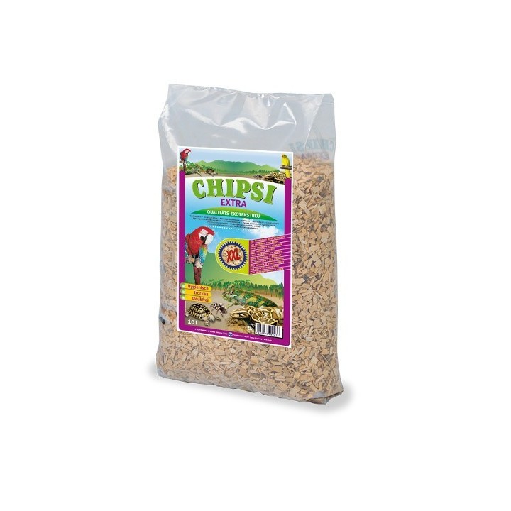 CHIPSI Podłoże drewniane bukowe 10L ŚREDNIO/GRUBY