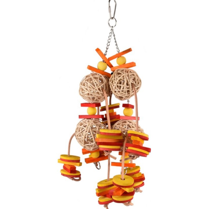 Flamingo Zabawka dla papug Wico Mia L