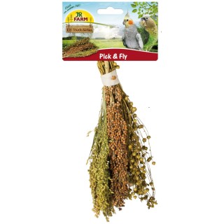 JR Farm Mix naturalnych kłosów „Pick and Fly” 130g