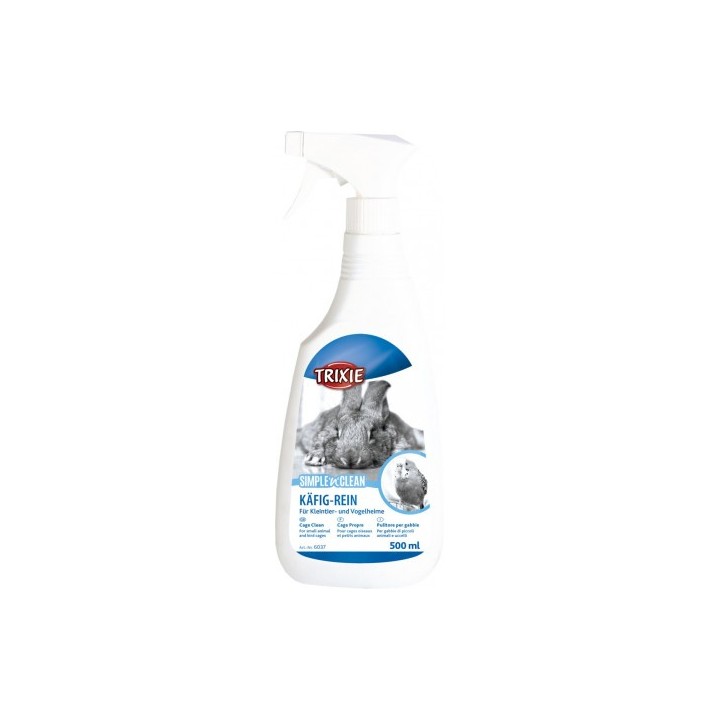 Trixie Spray do czyszczenia klatek, cytrynowy 500ml