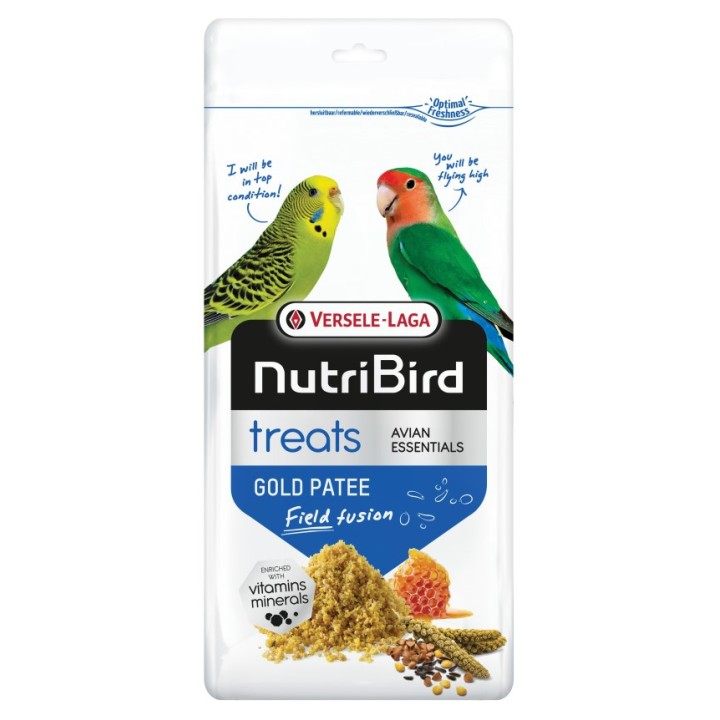 VL-NutriBird Treats Gold Patee Field Fusion 250g - "skarby pól"