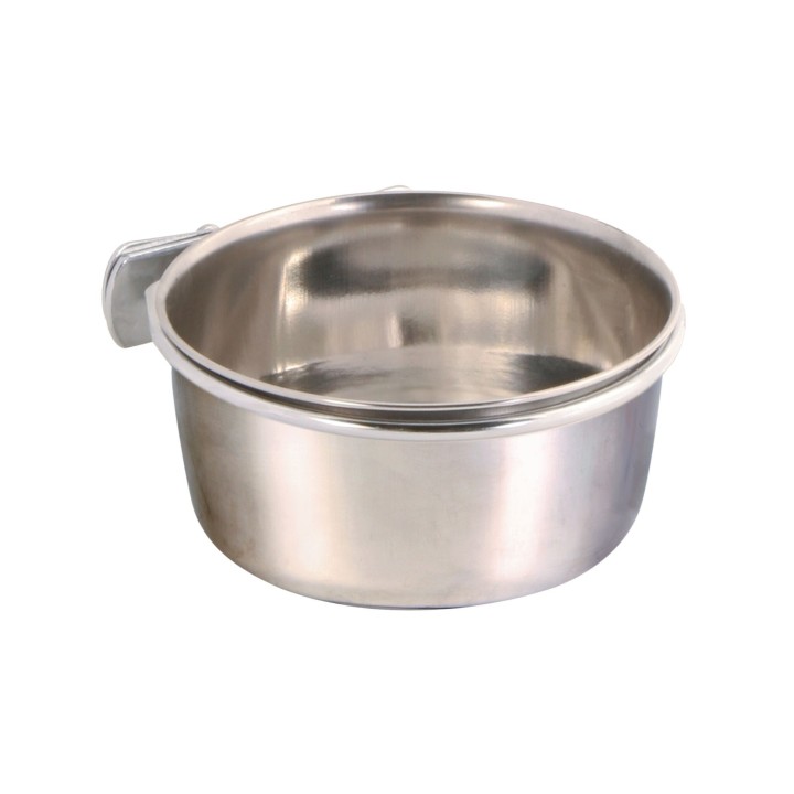 TRIXIE Miska metalowa dla ptaków 300ml zacisk