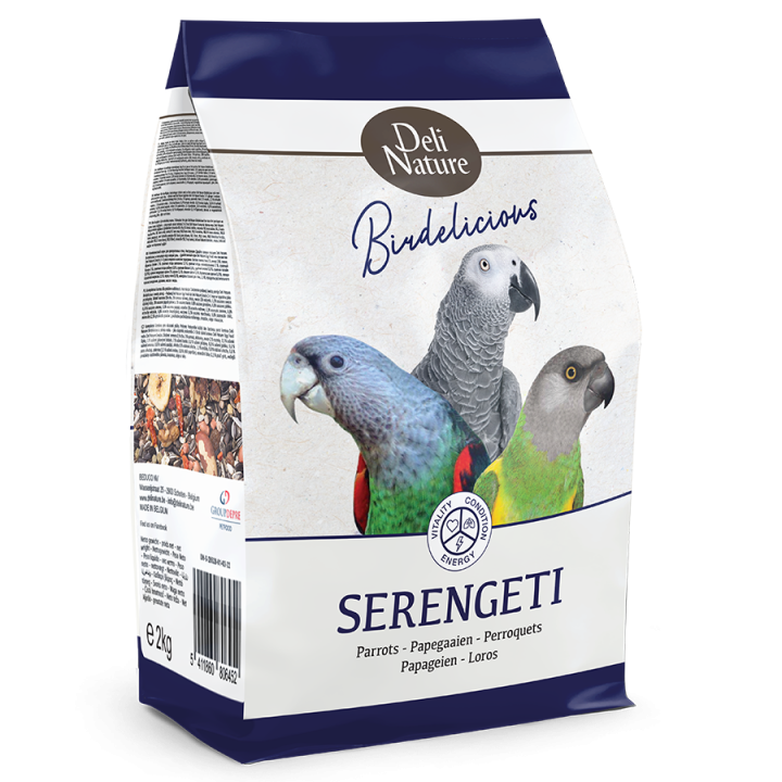 Deli Nature Birdelicious Serengeti Duże papugi afrykańskie 2kg *data