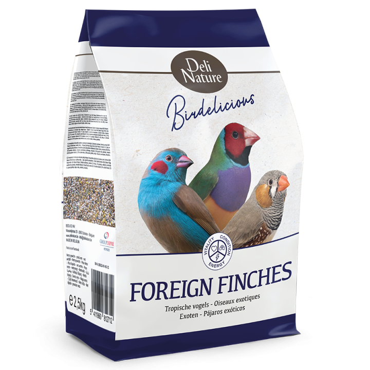 Deli Nature Birdelicious Foreign Finches Pokarm dla egzotyki 2,5kg