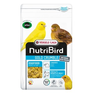 VL-NutriBird Gold Crumble Canaries 1kg-suchy jajeczny ŻÓŁTE kanarki