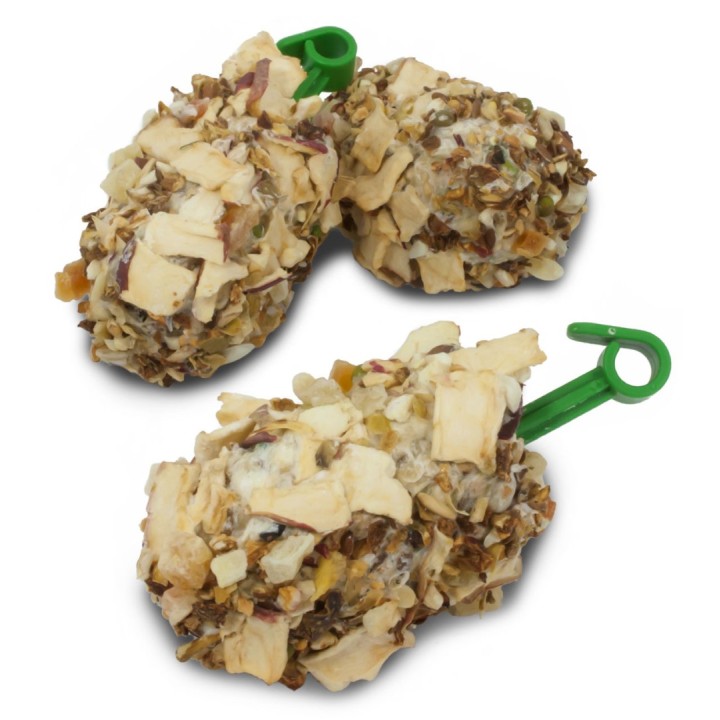 JR Birds Kukurydziane baryłki z owocami dla papug i innych ptaków egz.